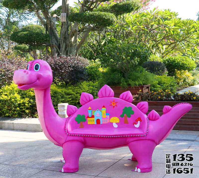 兒童游樂(lè)園室內(nèi)玻璃鋼卡通恐龍動(dòng)物休閑座椅雕塑 兒童游樂(lè)園室內(nèi)玻璃鋼卡通恐龍動(dòng)物休閑座椅雕塑