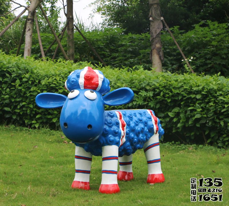 廣場卡通肖恩羊玻璃鋼園林景觀裝飾品座椅雕塑 廣場卡通肖恩羊玻璃鋼園林景觀裝飾品座椅雕塑